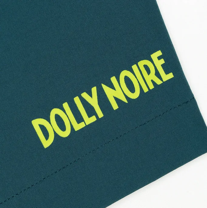Dolly Noire men's swimsuit with shorts Hexagon Logo ww127-wc-02 green