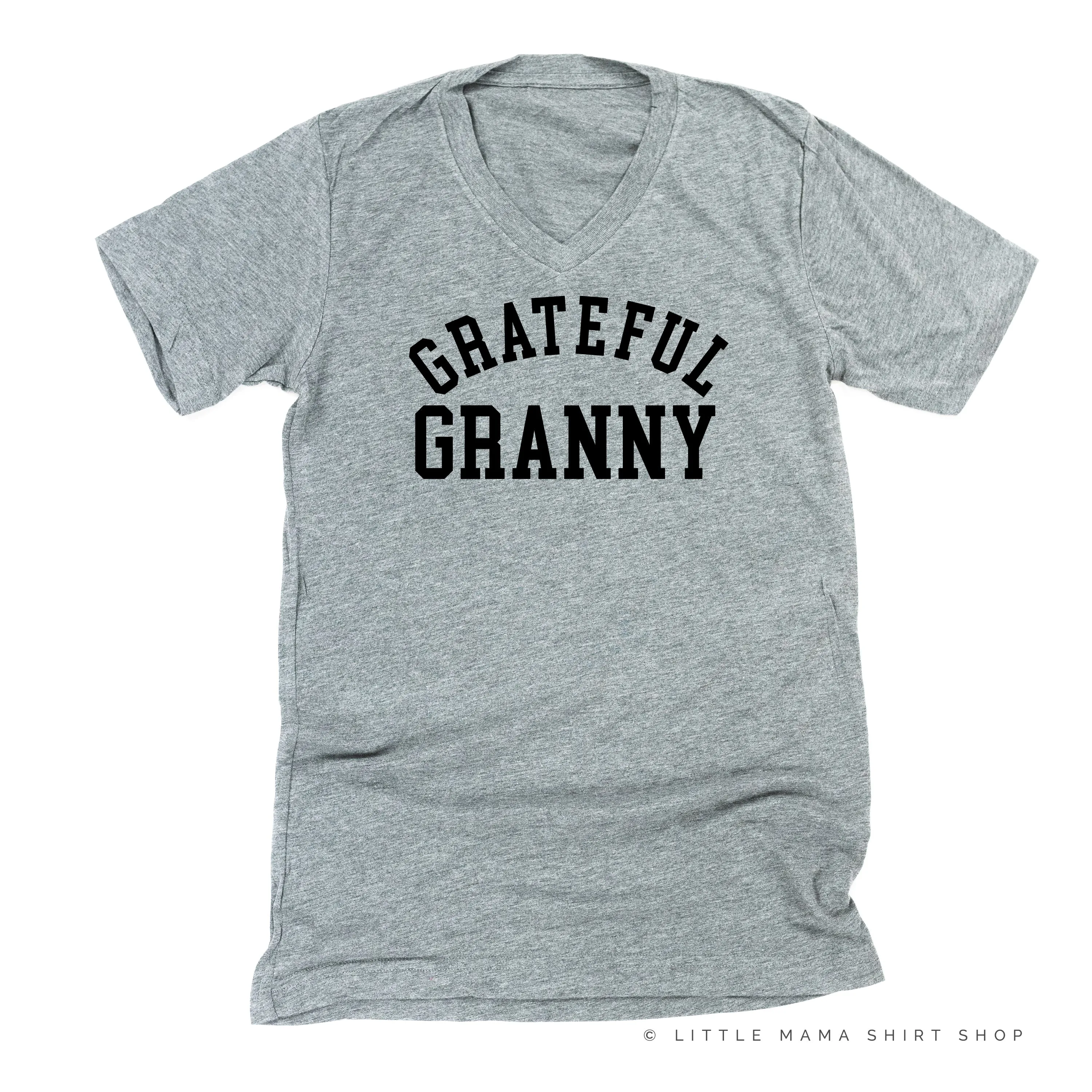 Grateful Granny - (Varsity) - Unisex Tee