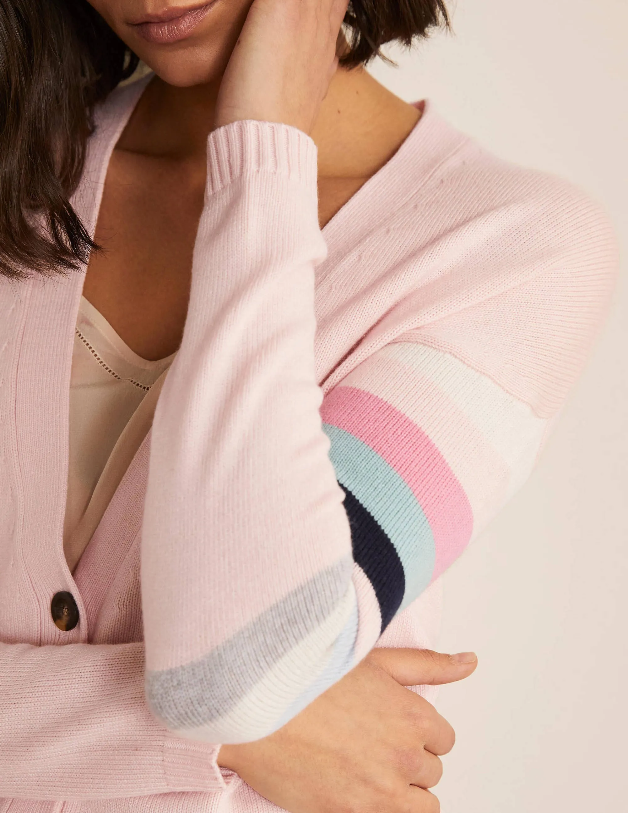 Lennox Relaxed Cardigan-Milkshake