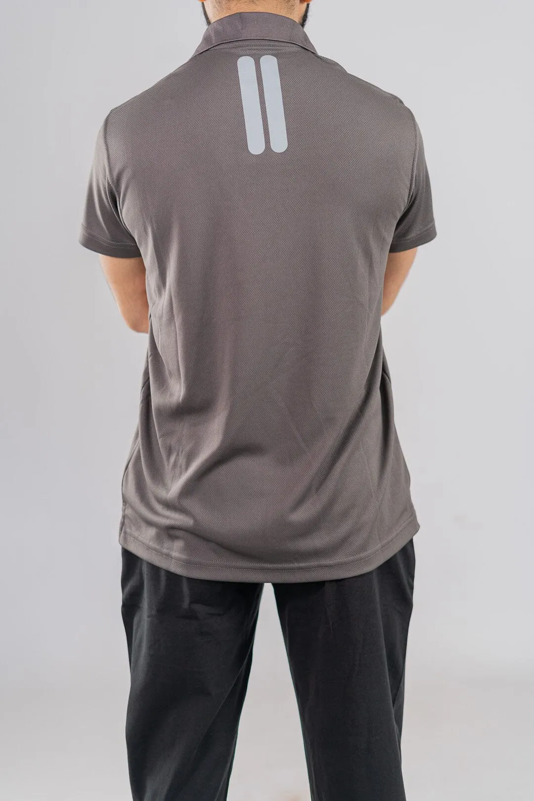 Polo Republica Men's Keep Spirit Printed Activewear Polo Shirt