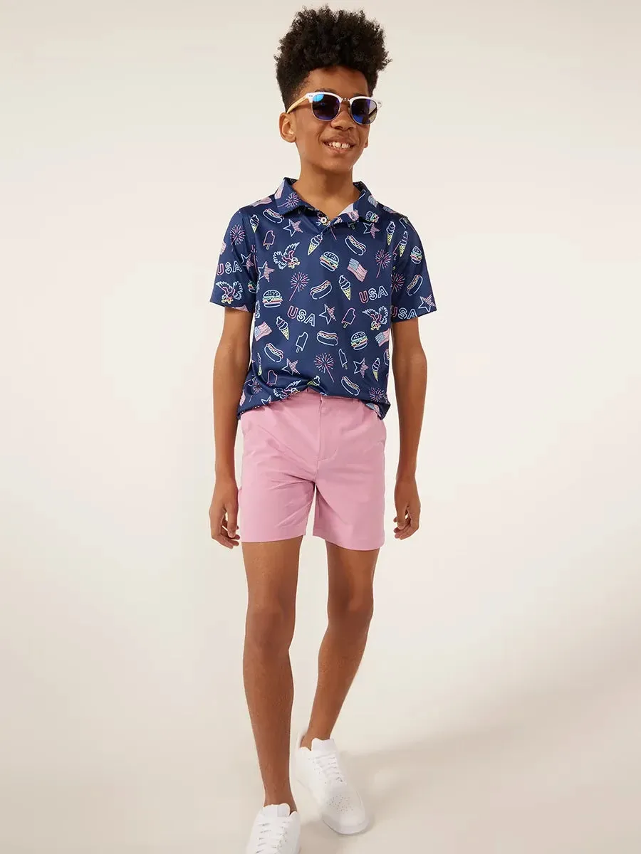 The Cherry Blossoms (Boys Everywear Performance Short)